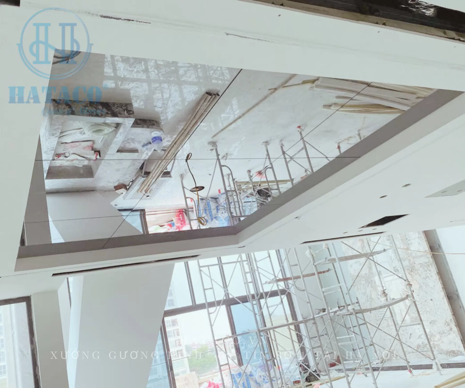 đơn vị thi công trần gương uy tín