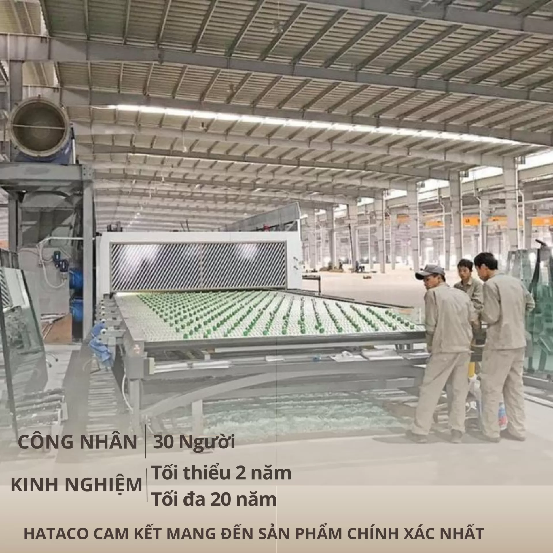 XƯỞNG CẮT KÍNH HATACO - CHẤT LƯỢNG HÀNG ĐẦU, GIÁ TỐT NHẤT