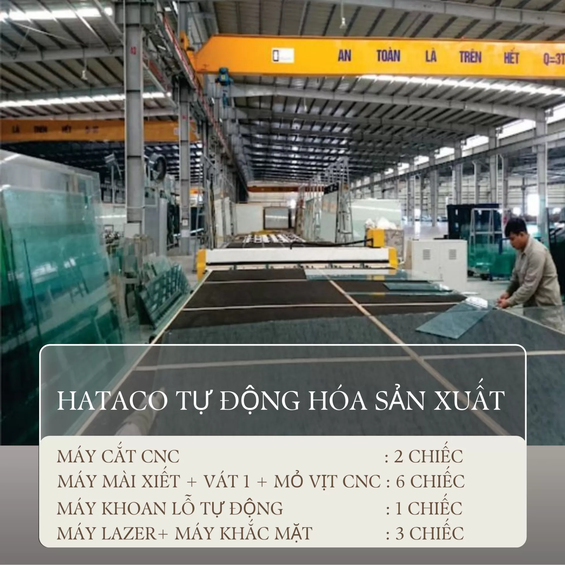 XƯỞNG CẮT KÍNH HATACO - CHẤT LƯỢNG HÀNG ĐẦU, GIÁ TỐT NHẤT