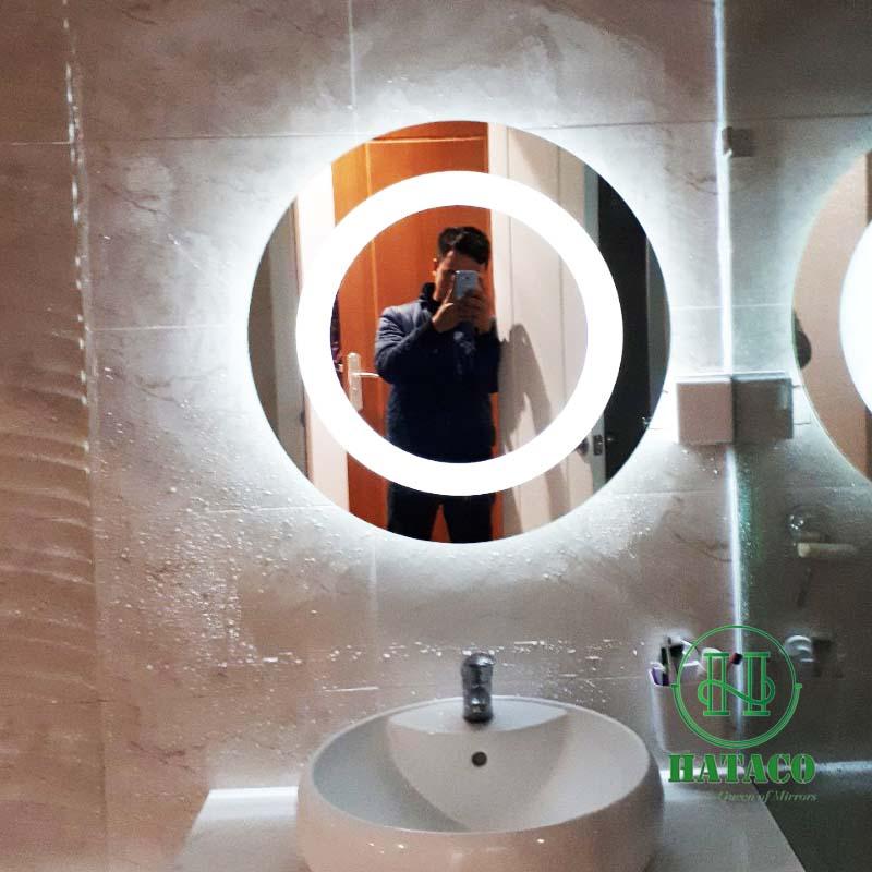 Gương đèn Led hình tròn đường kính 60cm -Datalux