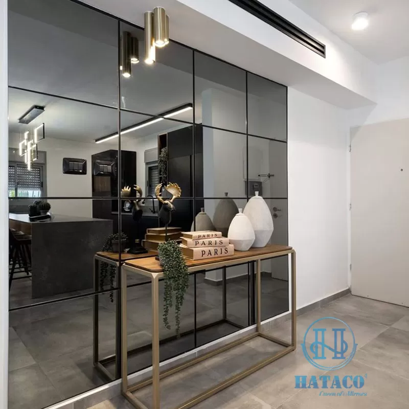 Gương Trang Trí Màu Khói Nhập Khẩu