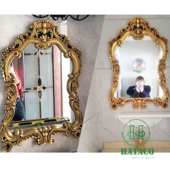 Gương Apollo vàng cổ VC7756