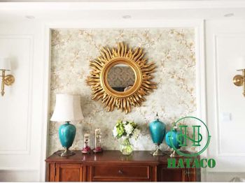 Gương The Sun Vàng Cổ VC62